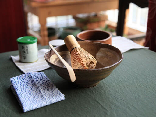 Dụng cụ để pha trà đạo Nhật Bản