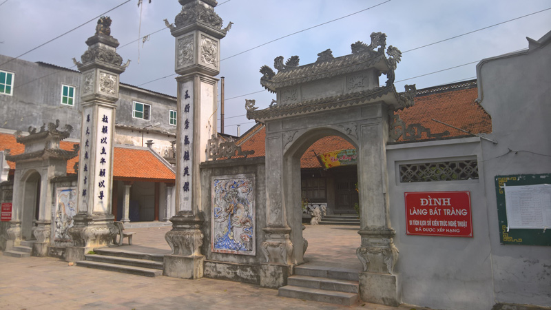 Đình làng Bát Tràng- kiến trúc truyền thống của đình Việt Nam