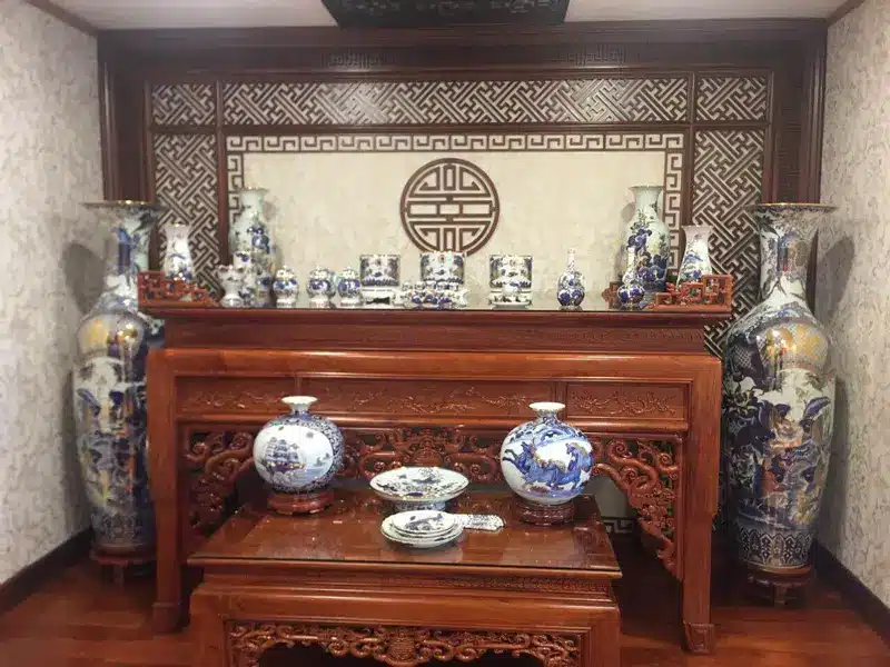 lộc bình vẽ vàng